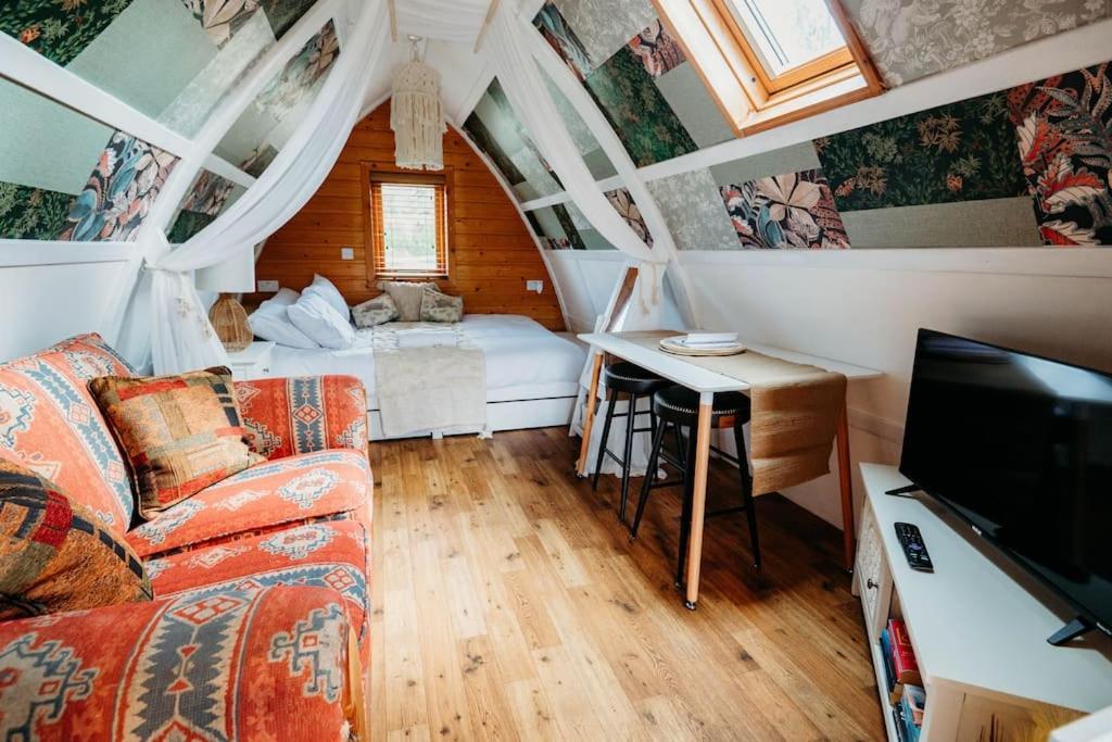 Robin Nest - Cosy Shepherd'S Hut Hideaway Callington Exteriér fotografie