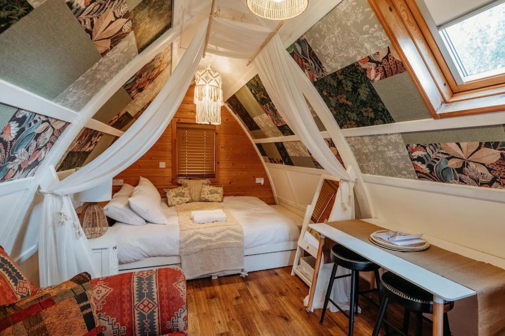 Robin Nest - Cosy Shepherd'S Hut Hideaway Callington Exteriér fotografie